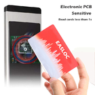 Roestvrijstalen elektronisch deurslot RFID hoteldeurslotsleutel met kaartencoder