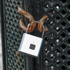 Outdoor Gate Smart Vingerafdruk Hangslot Keyless Biometrisch Hangslot Waterbestendig
