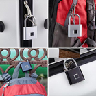 Mini Smart Hangslot One Touch Open Smart Security Keyless Hangslot voor Bagage Handtassen