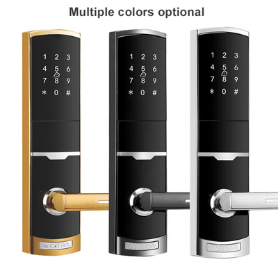 4 in 1 Sleutelloze toegang wachtwoord appartement slimme deur slot met 4pcs AA batterij