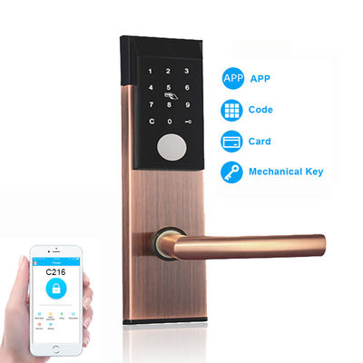 Touch Screen TTlock app Smart Keypad Door Lock voor Appartement Home Office