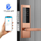 Roestvrij staal smart card wachtwoord appartement smart deur slot met TTlock app