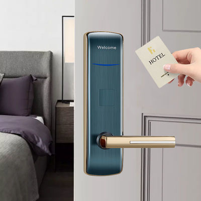 3 kleuren Optioneel Sleutelloze Hotel Smart Door Locks met Swipe Card