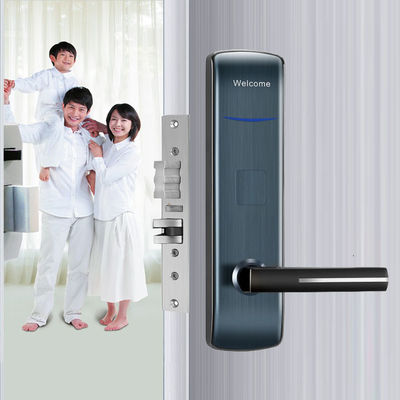 Zink legering Zwart Kleur Smart Key Card Doorlocks voor Hotel Motel Airbnb