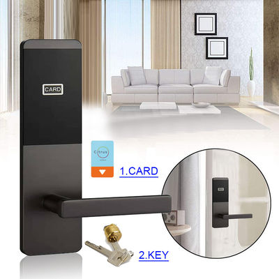 Stainless Steel Mortise Hotel Smart Door Locks met Smart System Software voor Houten Deur