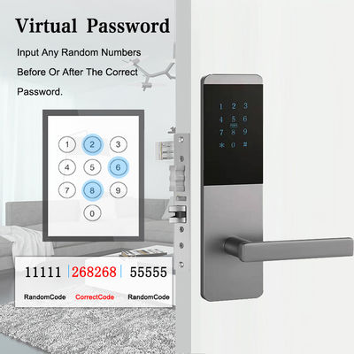 4 in 1 wachtwoord App Gecontroleerd Sleutelloos Digitaal Deur slot met Touch Screen