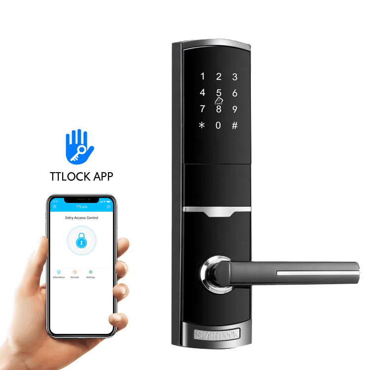 Zink legering wachtwoord slot Elektronisch slimme deur slot met TTlock Tuya App