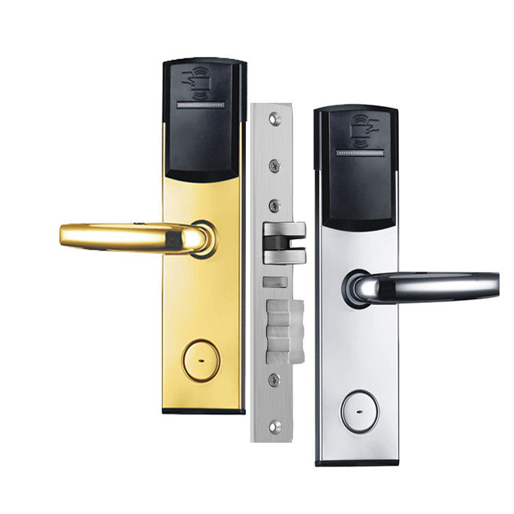 Zilveren kleur Smart Key Card Hotel Elektronisch deur slot voor Hotel Appartement Office