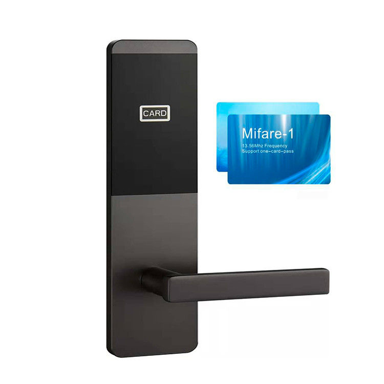 Houten deur Rfid Hotel Sleutelkaart deursloten met gratis PC-beheersoftware