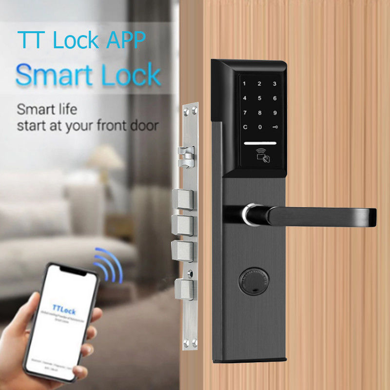 Roestvrij staal 6068 Mortise TTlock App Controlled Door Lock met Smart Keypad